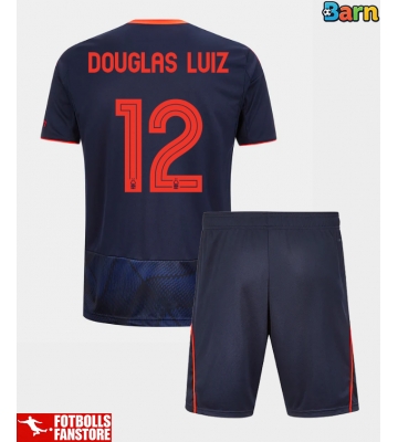 Nottingham Forest Douglas Luiz #12 Tredje Tröja Barn 2025-26 Kortärmad (+ Korta byxor)